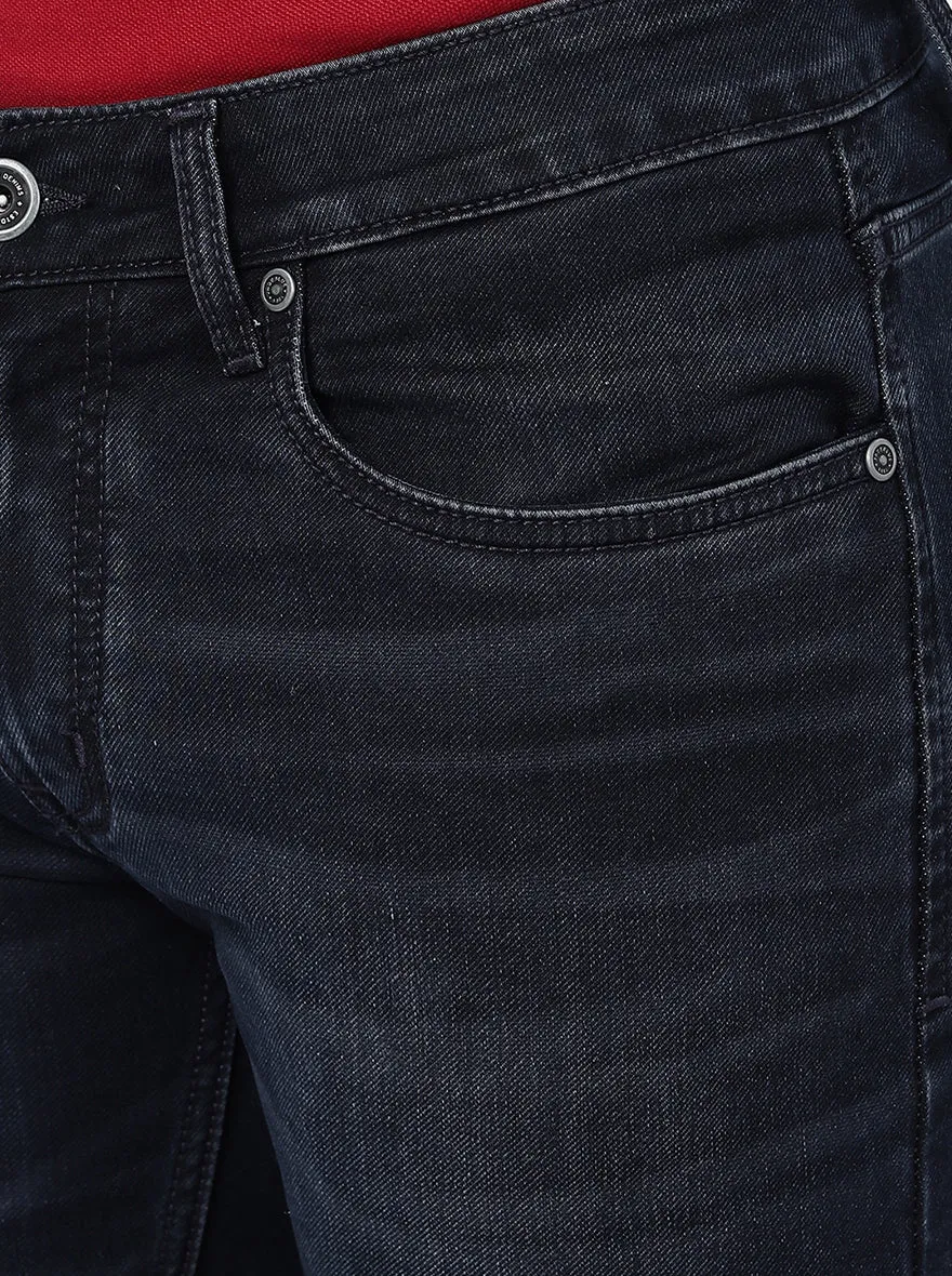 Mid Blue Washed Slim Fit Jeans | JadeBlue