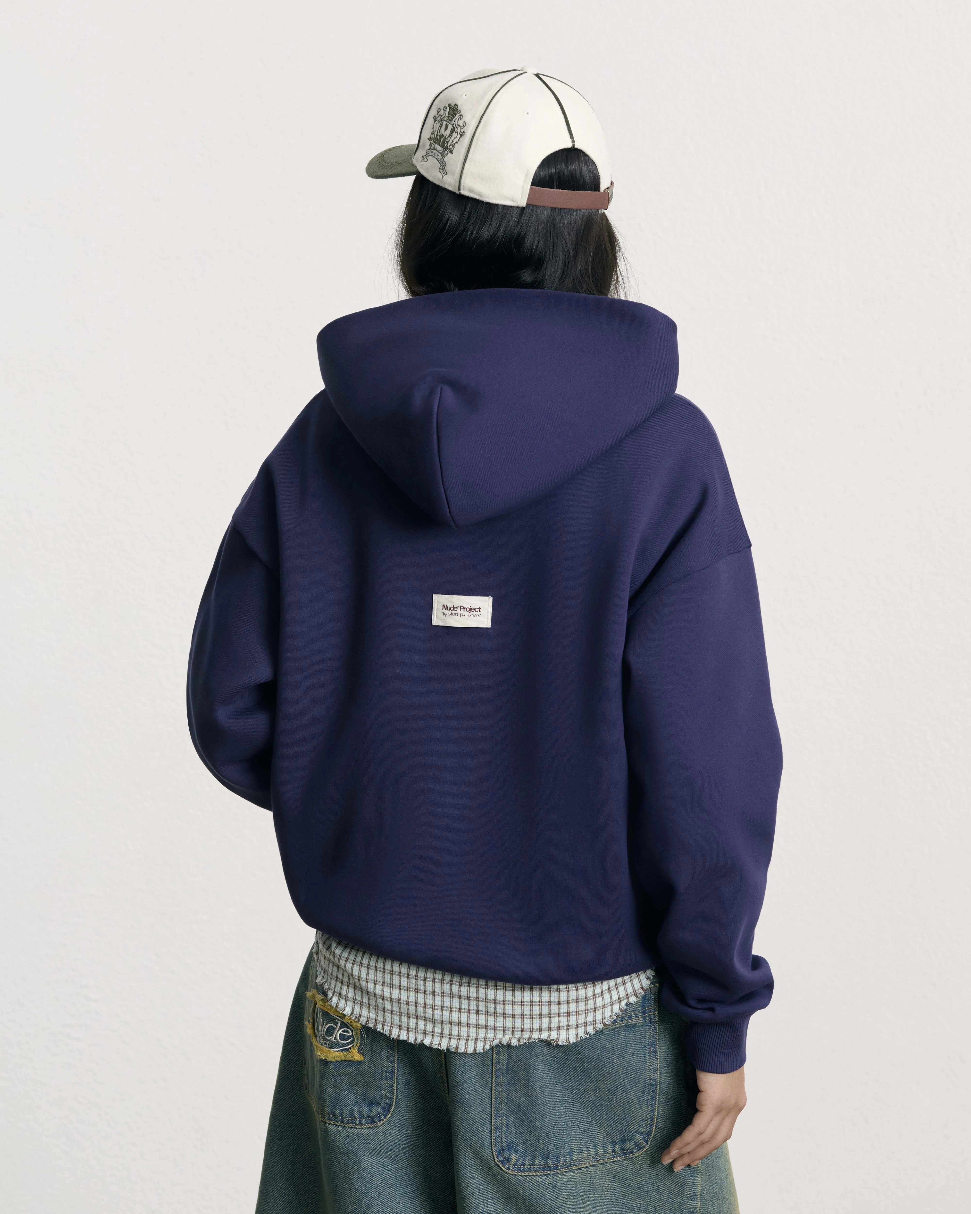 Origins Hoodie Navy