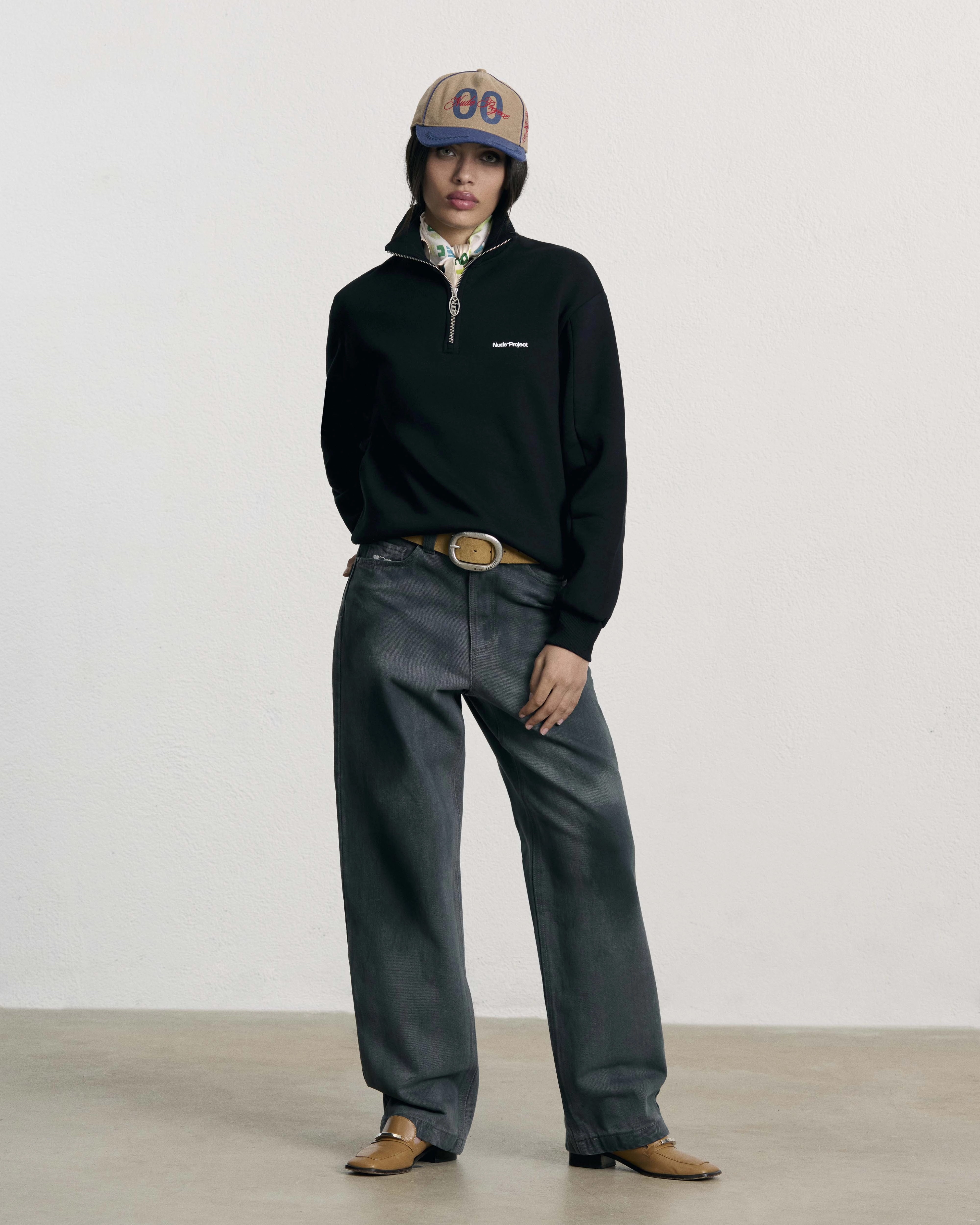 Origins Quarter-Zip Black