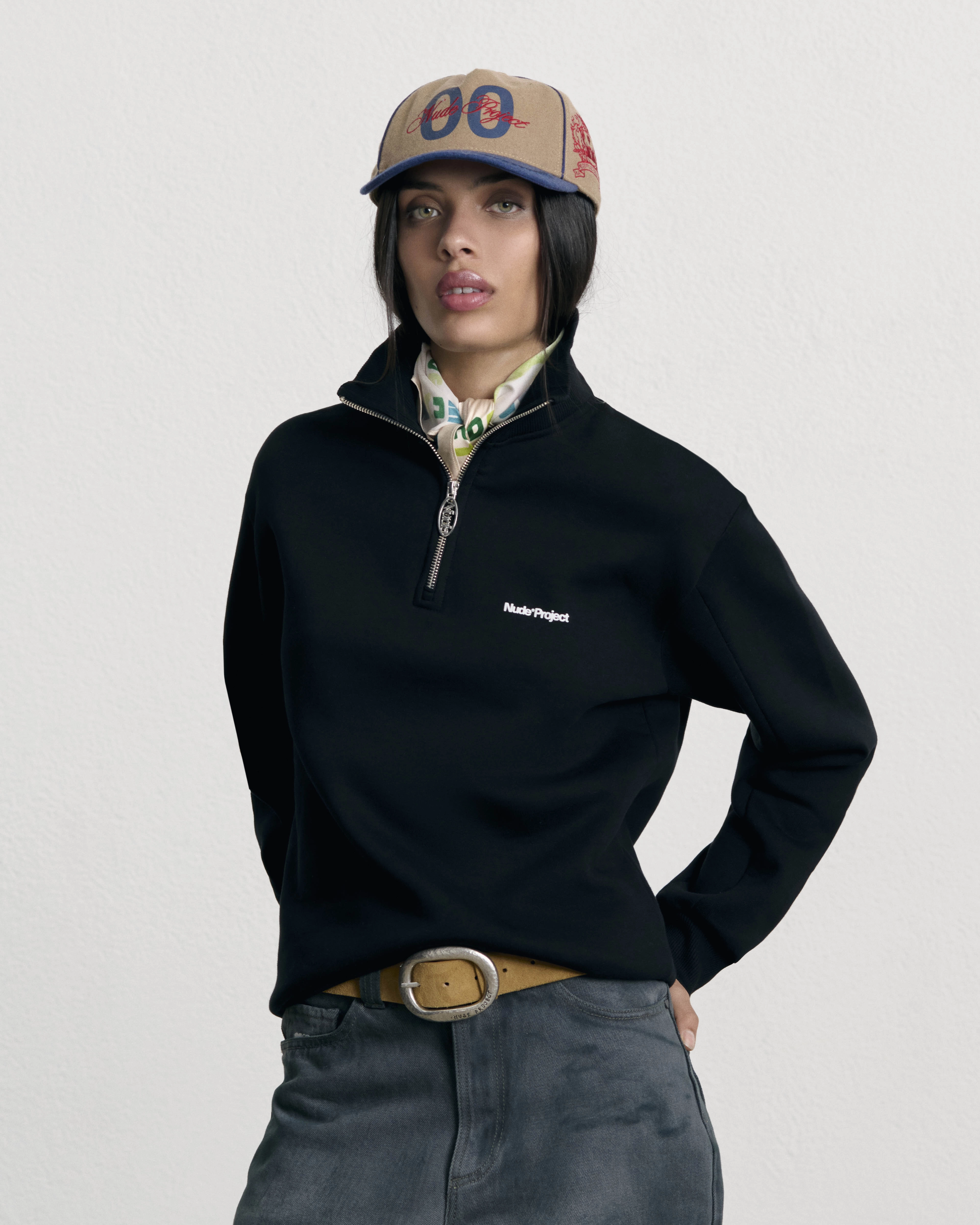 Origins Quarter-Zip Black