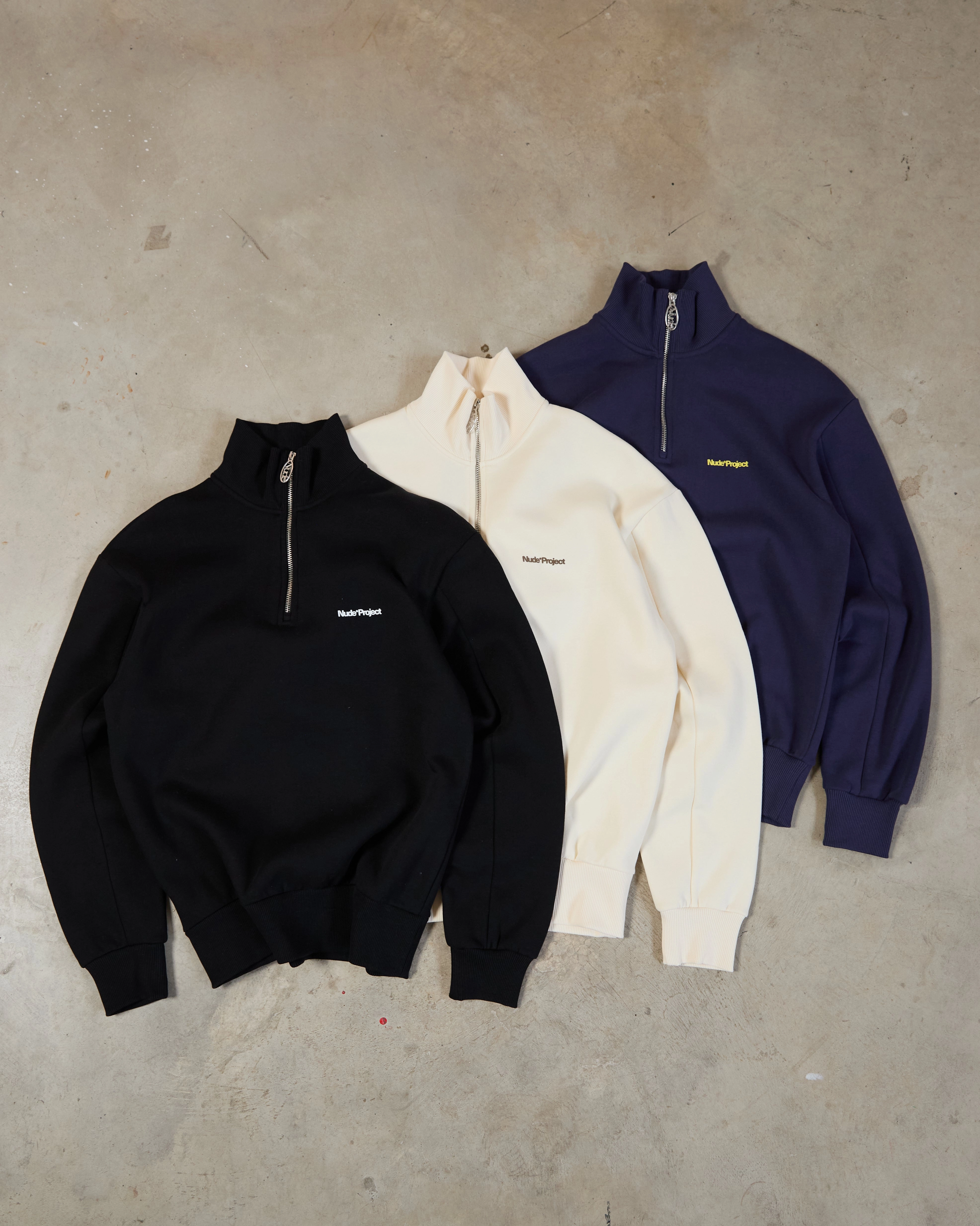 Origins Quarter-Zip Black