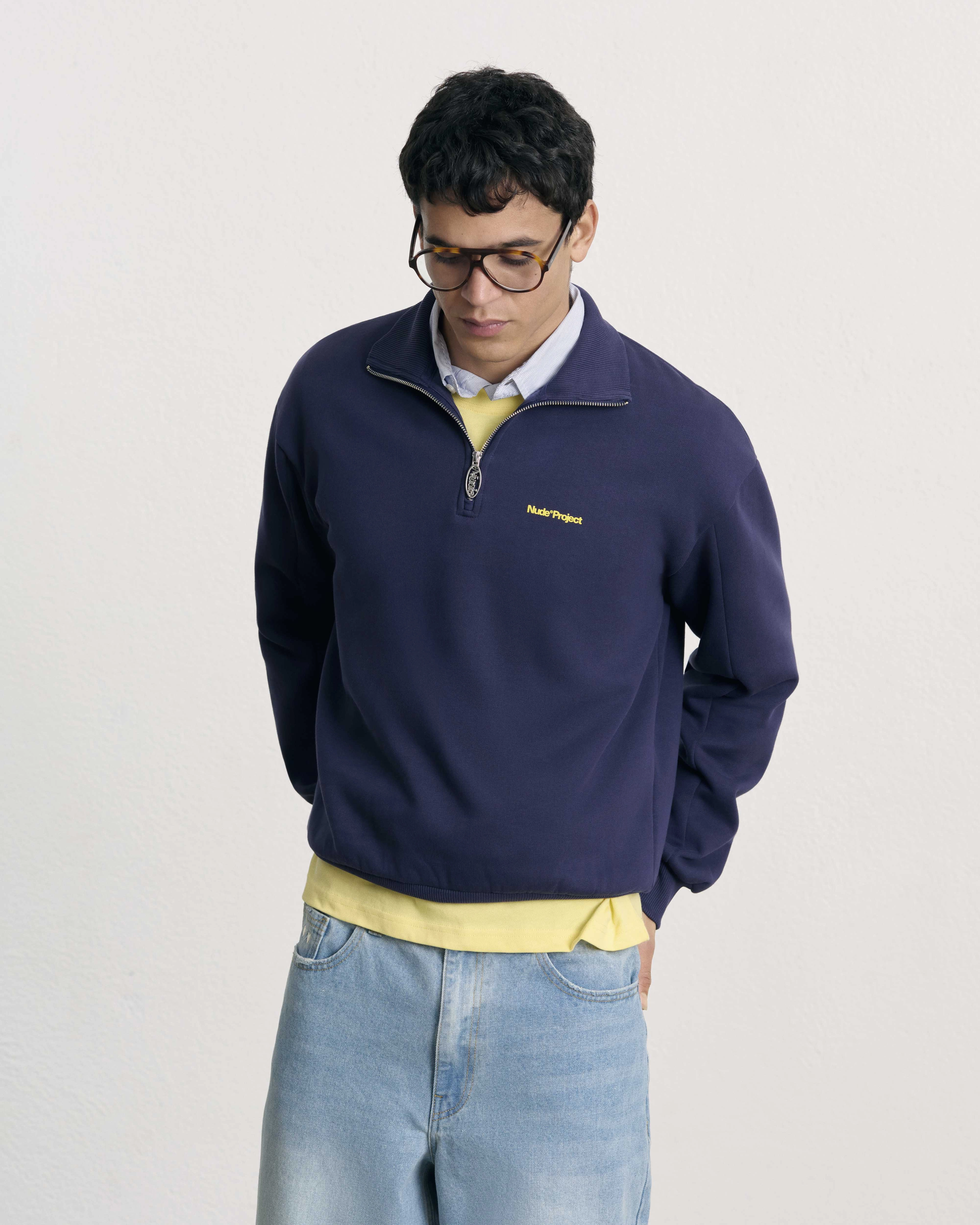 Origins Quarter-Zip Navy