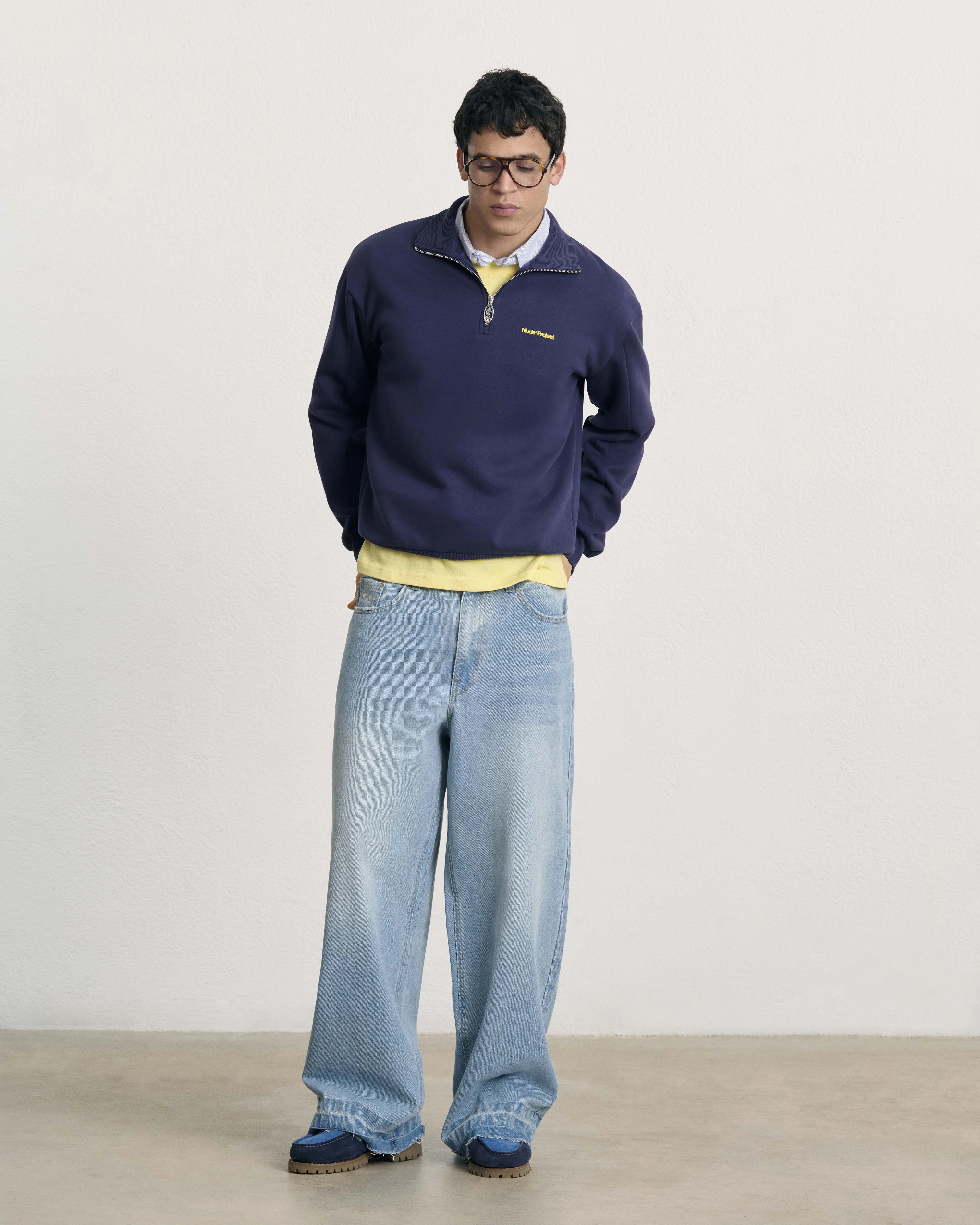 Origins Quarter-Zip Navy