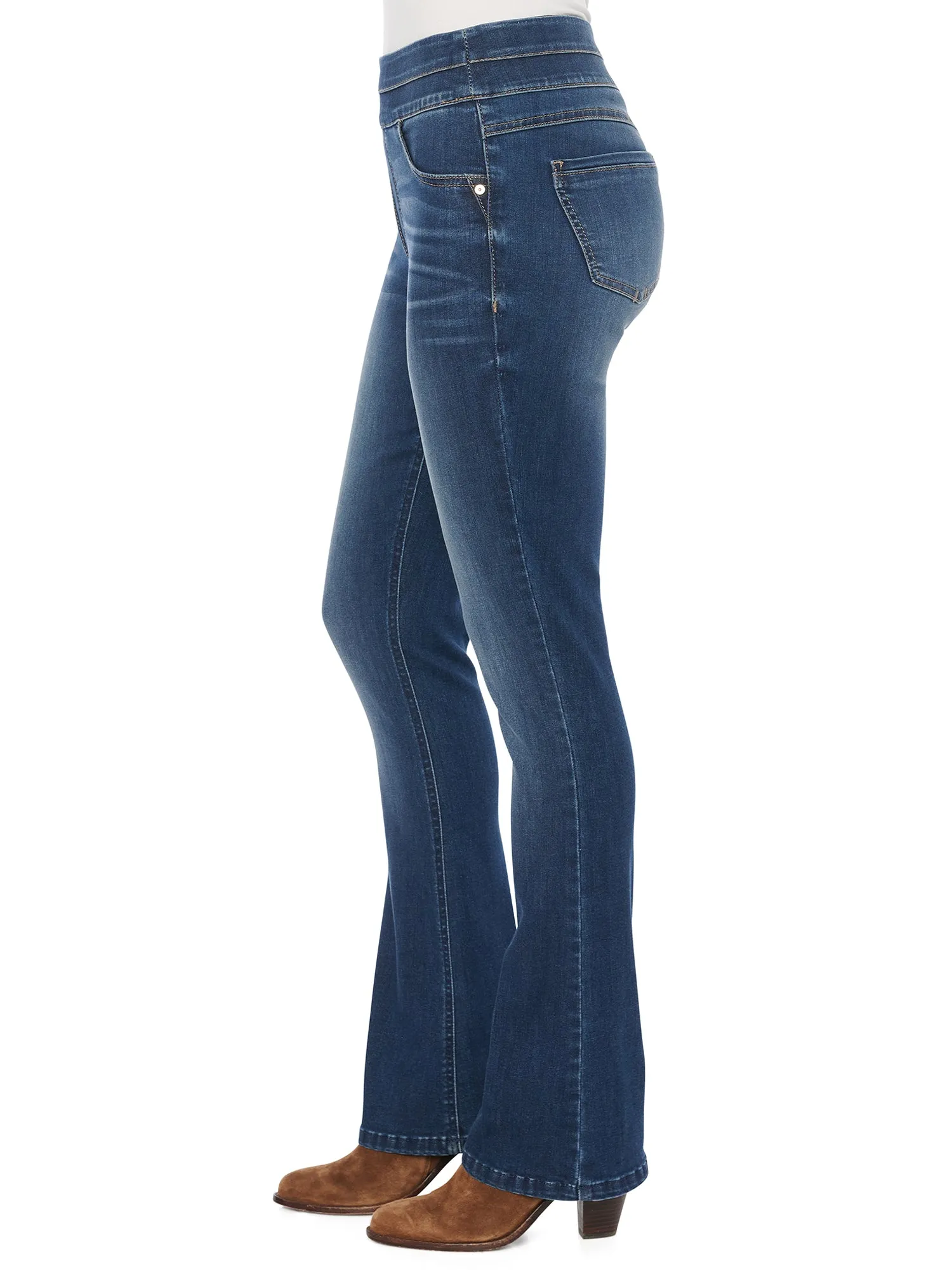 "Ab"solution® High Rise Blue Petite Itty Bitty Boot Glider