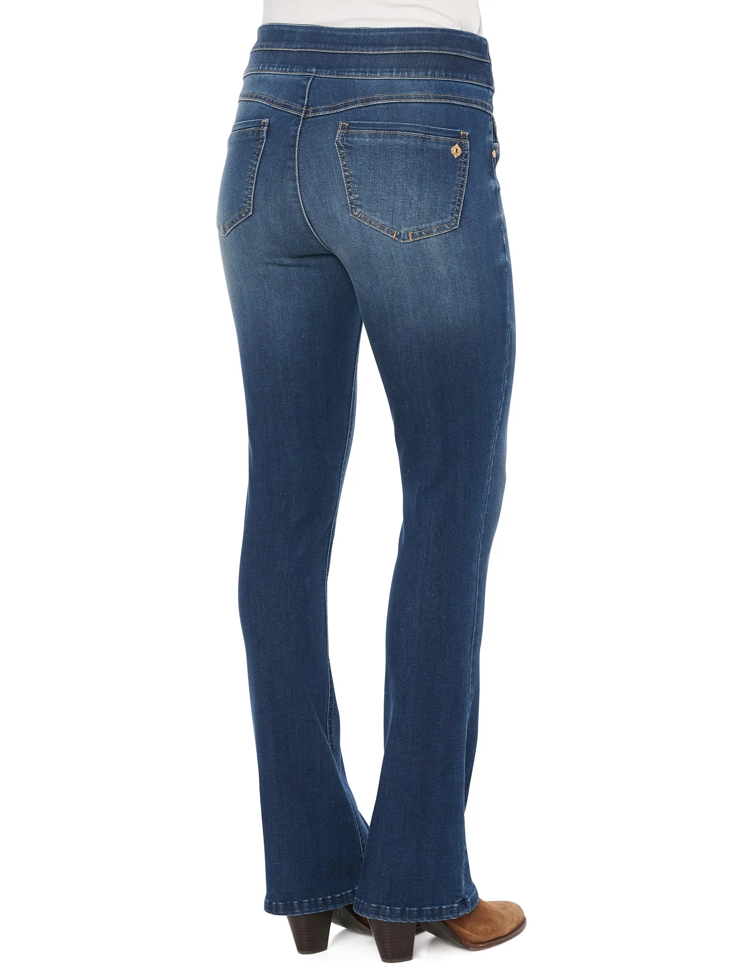"Ab"solution® High Rise Blue Petite Itty Bitty Boot Glider