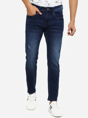 Raw Blue Washed Slim Fit Jeans | JadeBlue