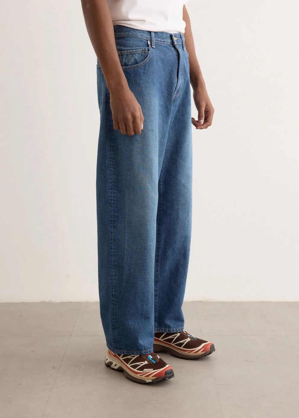 Relaxed Denim Pants