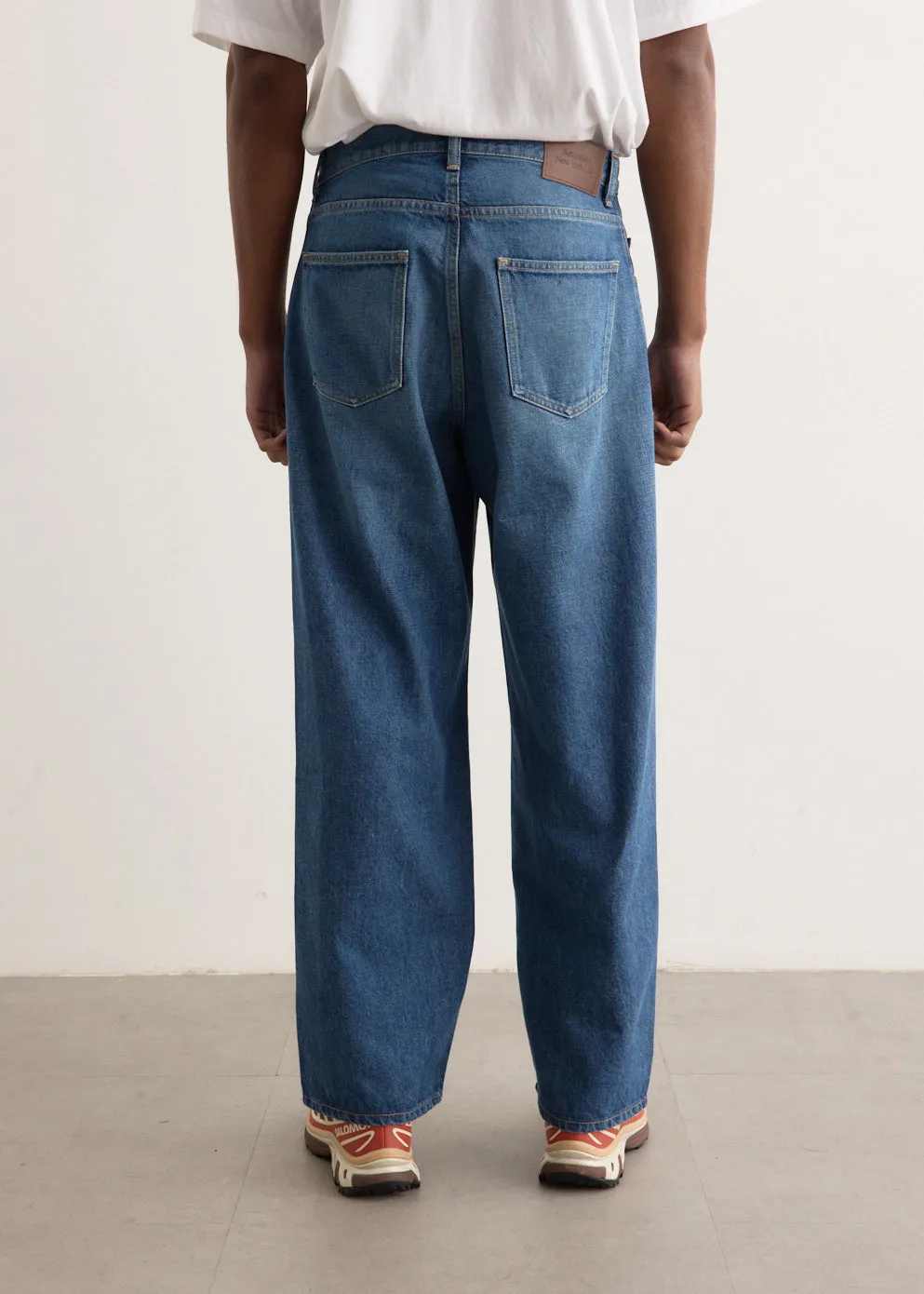 Relaxed Denim Pants