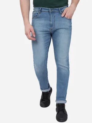 River Blue Washed Straight Fit Jeans | JadeBlue