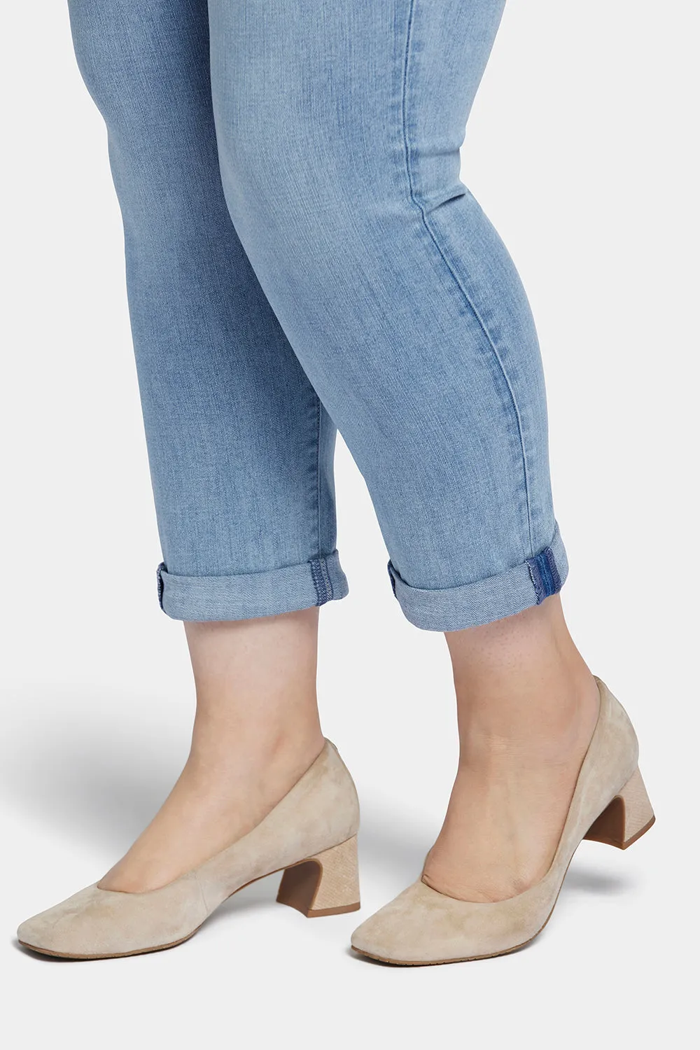 Sheri Slim Ankle Jeans In Plus Size - Majesty