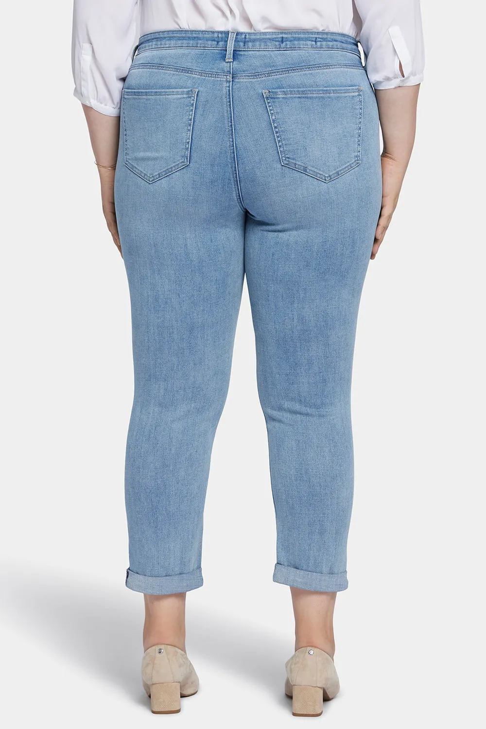Sheri Slim Ankle Jeans In Plus Size - Majesty