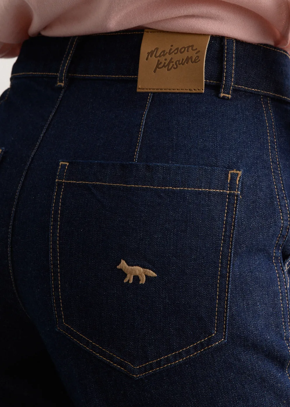 Straight Denim Jeans