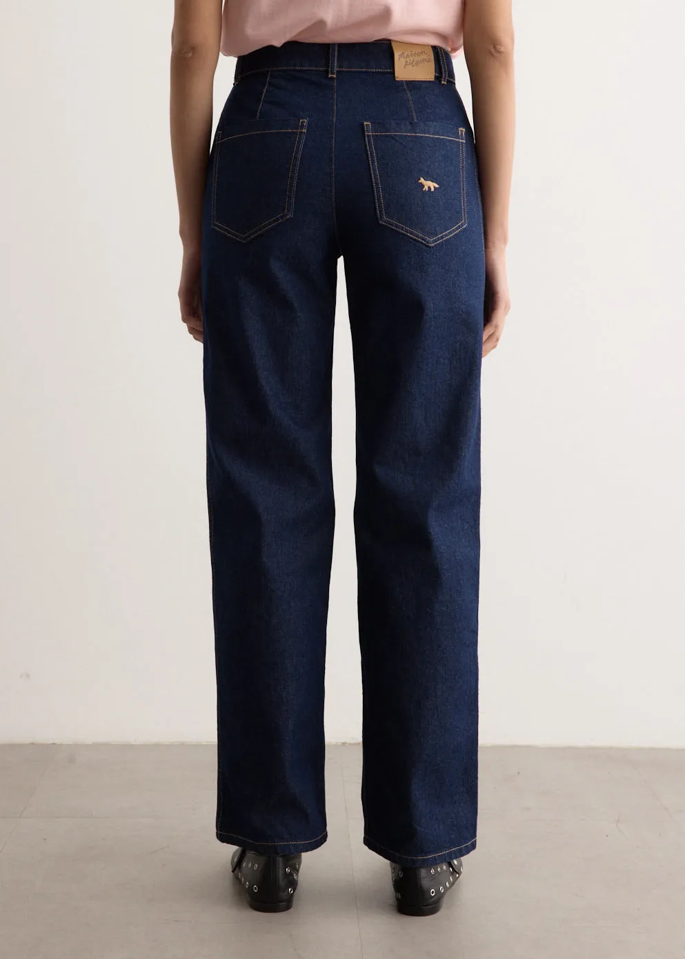 Straight Denim Jeans