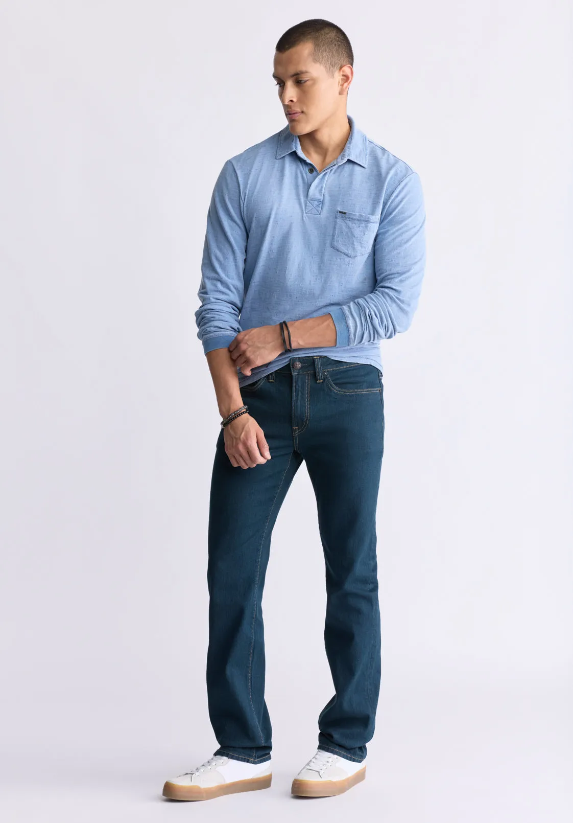 Straight Six Men's Jeans, Tinted Indigo - BM22997