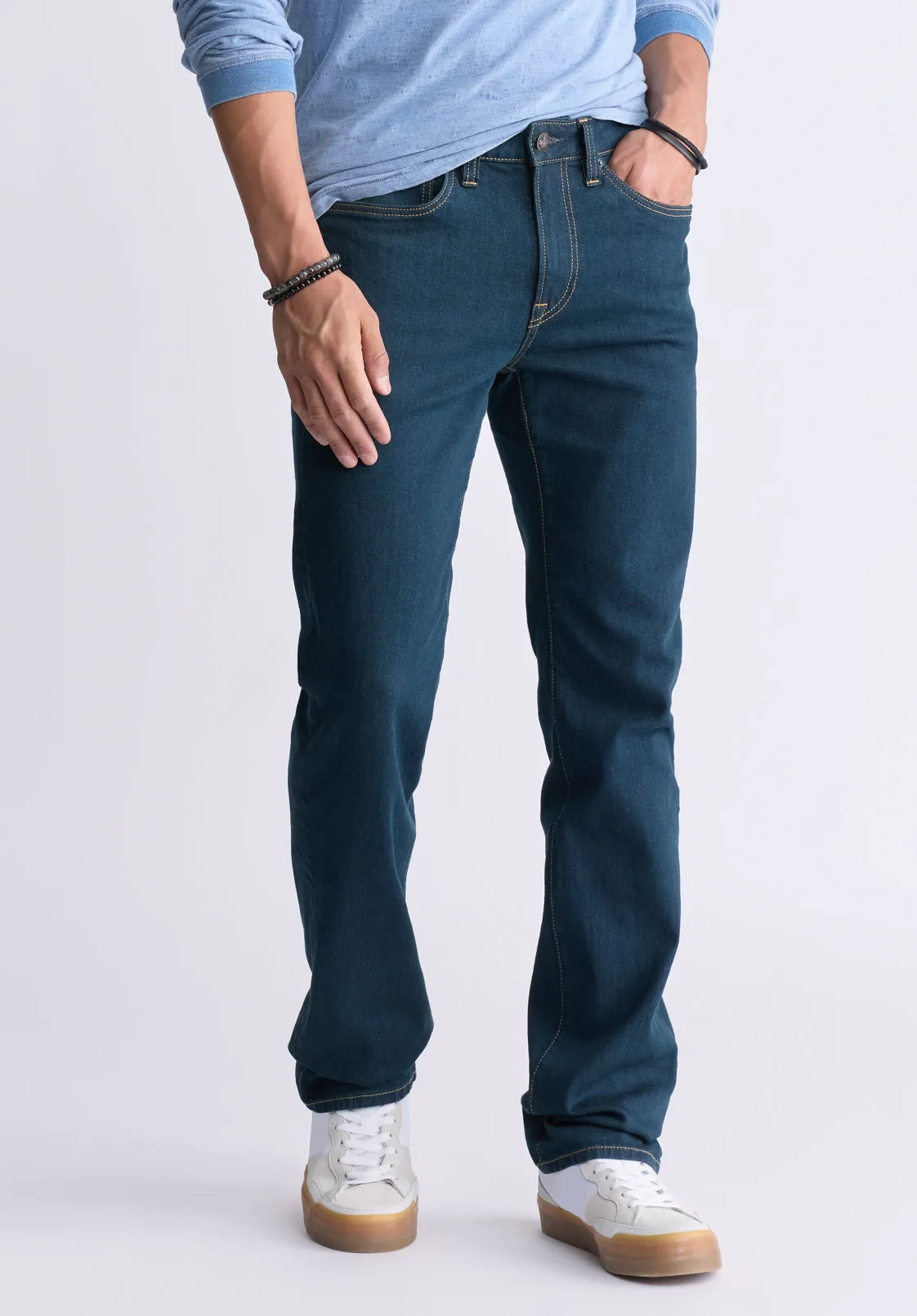 Straight Six Men's Jeans, Tinted Indigo - BM22997