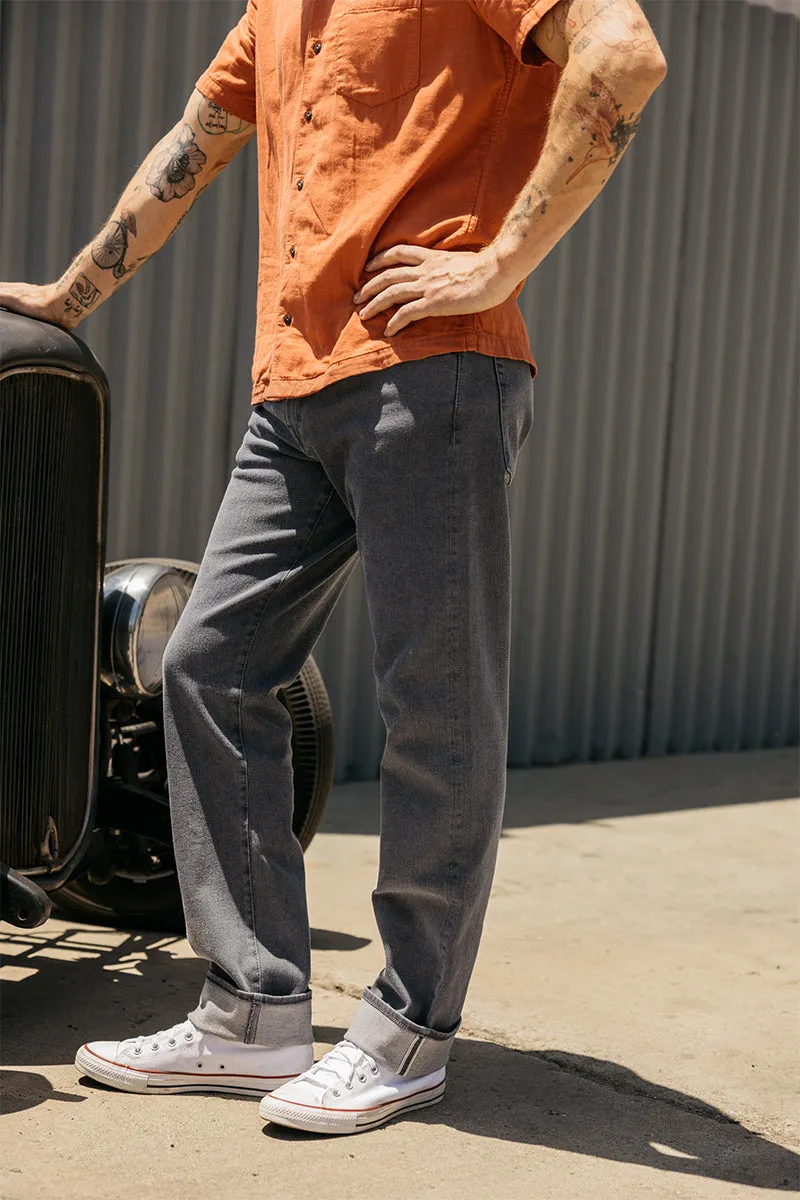 The Hammer Straight - Granite 10.5oz Selvedge