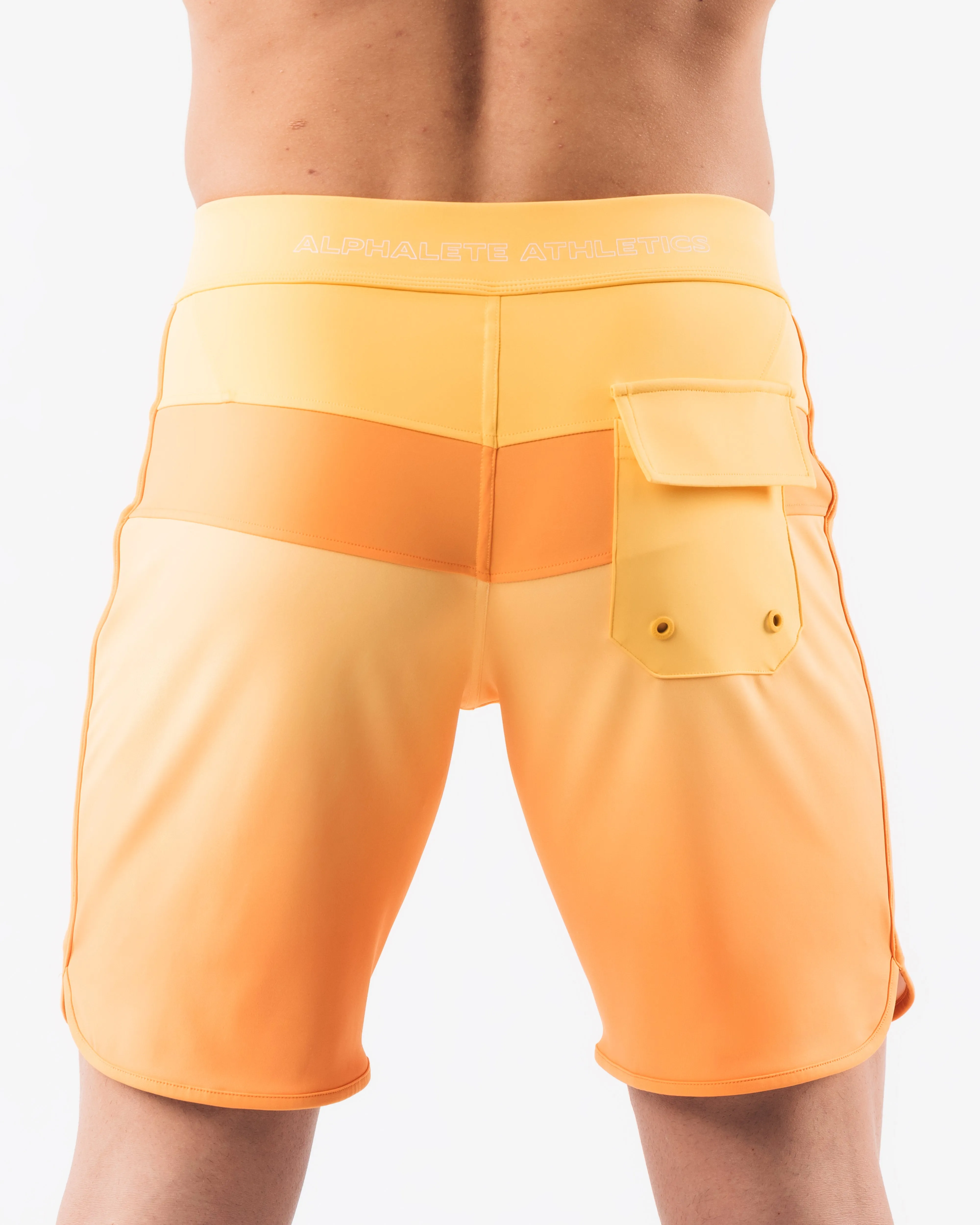 Titan Boardshort - Sunset Yellow