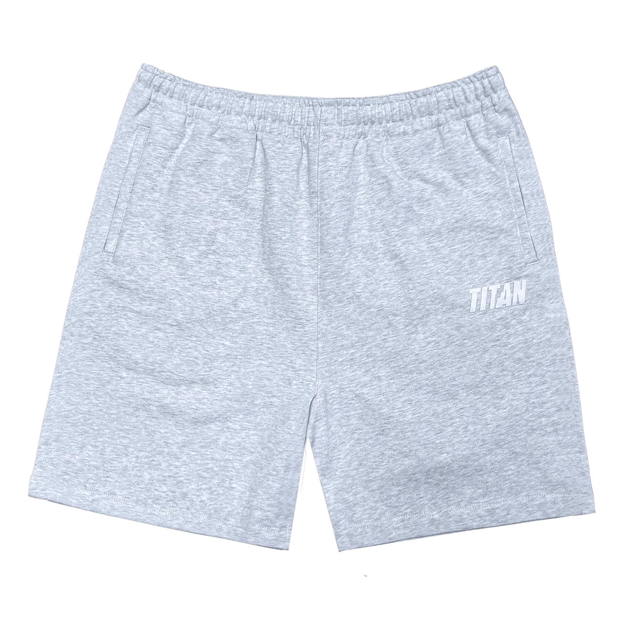 Titan Essentials Strike Logo Shorts - Grey