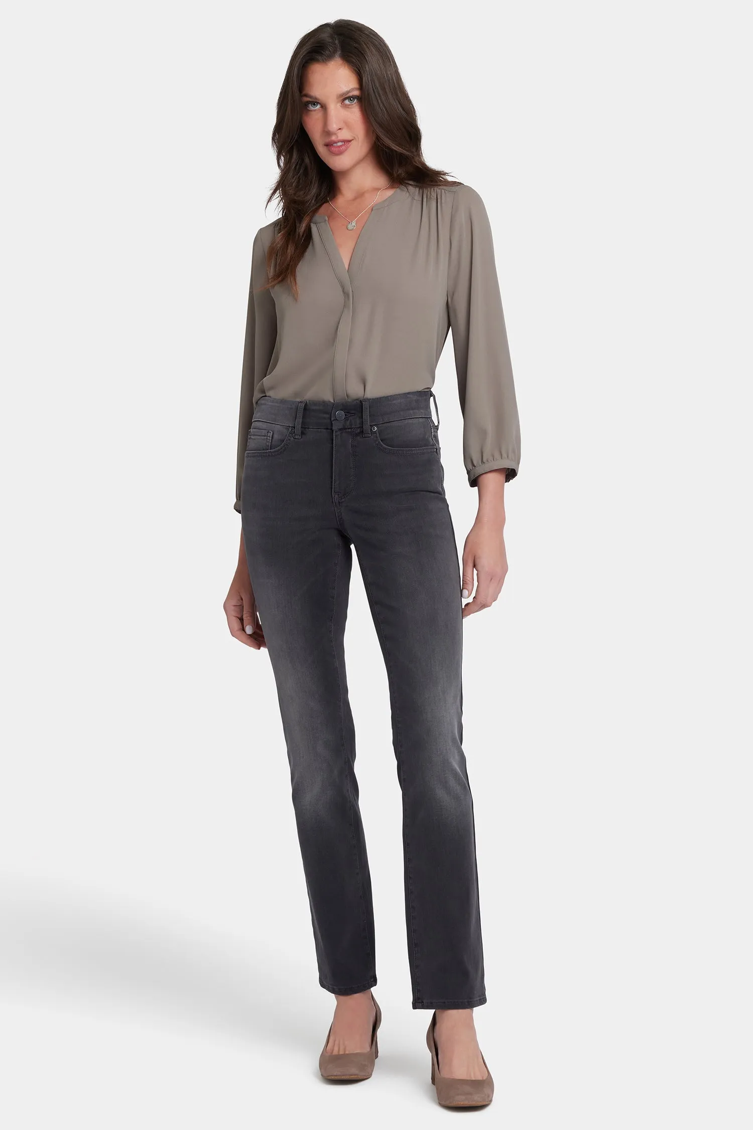 Waist-Match™ Marilyn Straight Jeans In Petite - Murcia Peaks