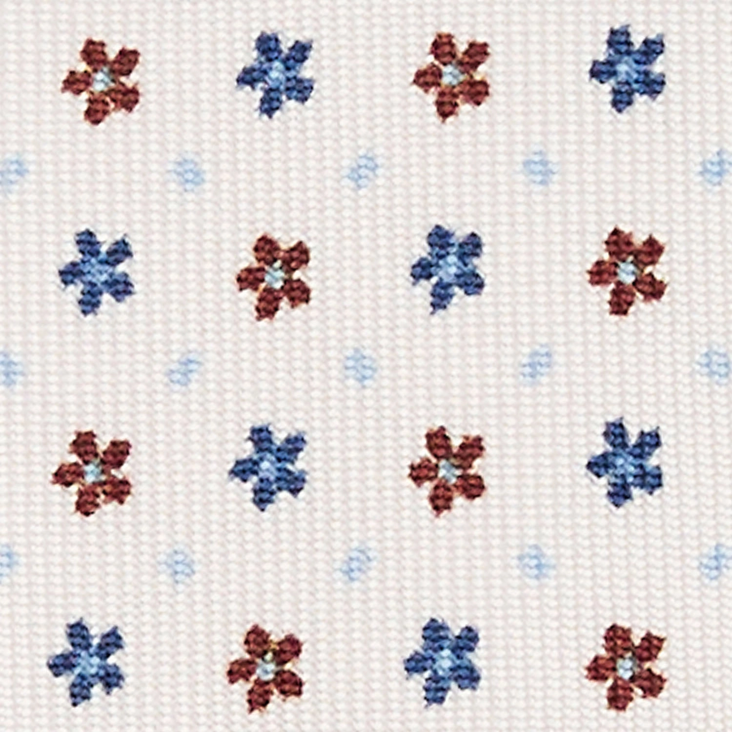 WHITE 5 FOLD SARTORIAL SILK TIE