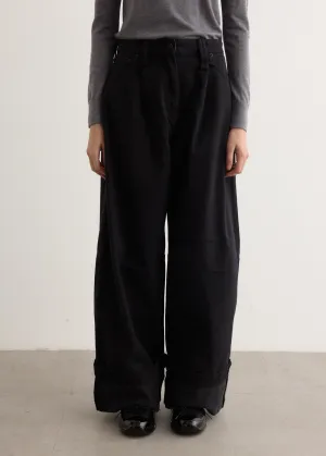 Wide Leg Puddle Jeans