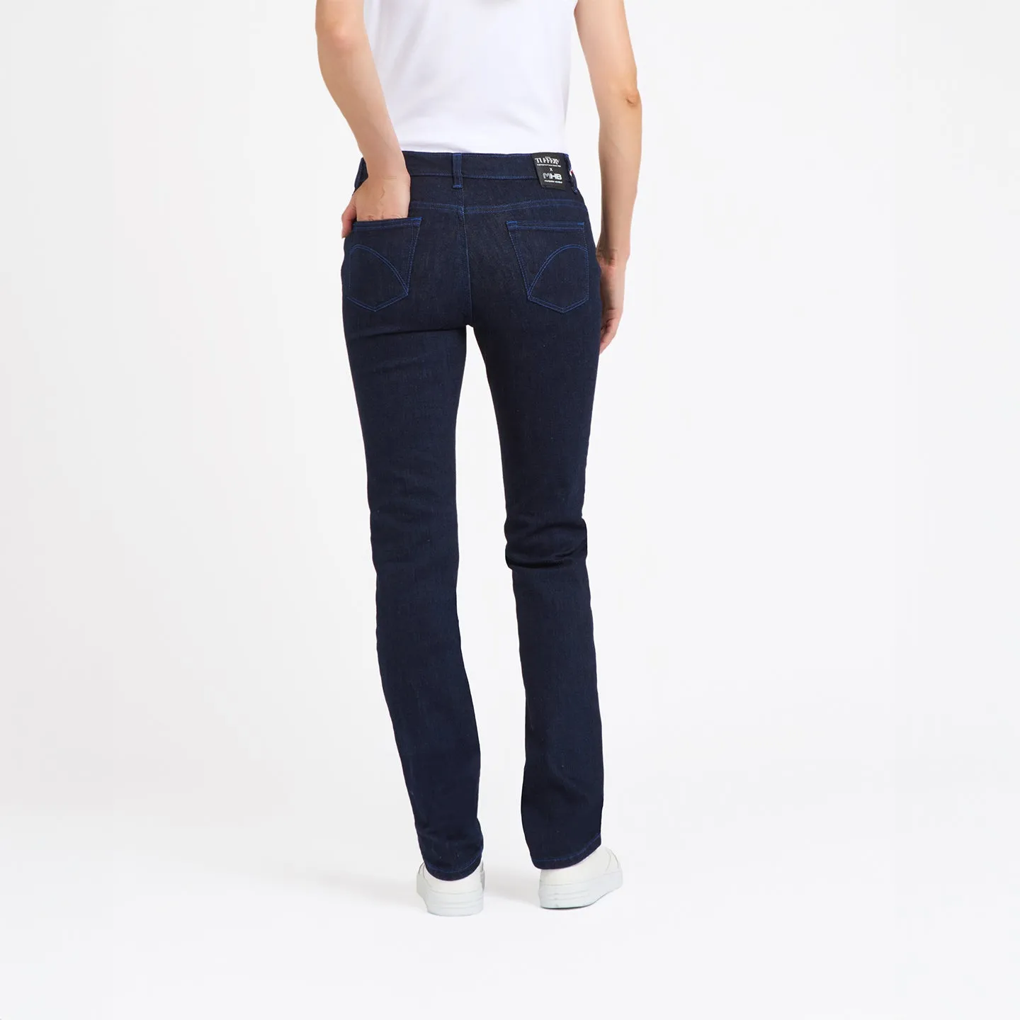 Women's fitted jeans France Rugby standard size