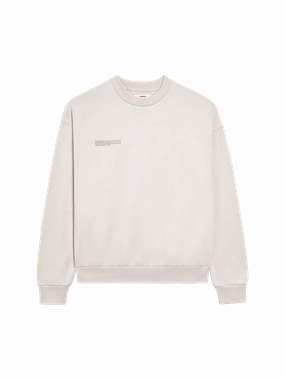 Womens In Conversion Cotton Sweatshirt—cotton white